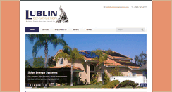 Desktop Screenshot of lublinconstruction.com